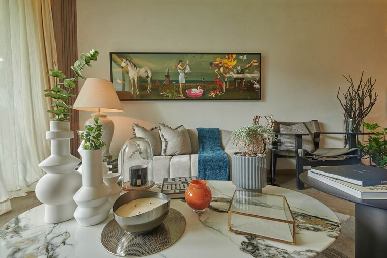 Living Room, tribeca-yoo-one 4 Bedroom 2100 Sq.Ft. Apartment In Nibm Pune 10220705