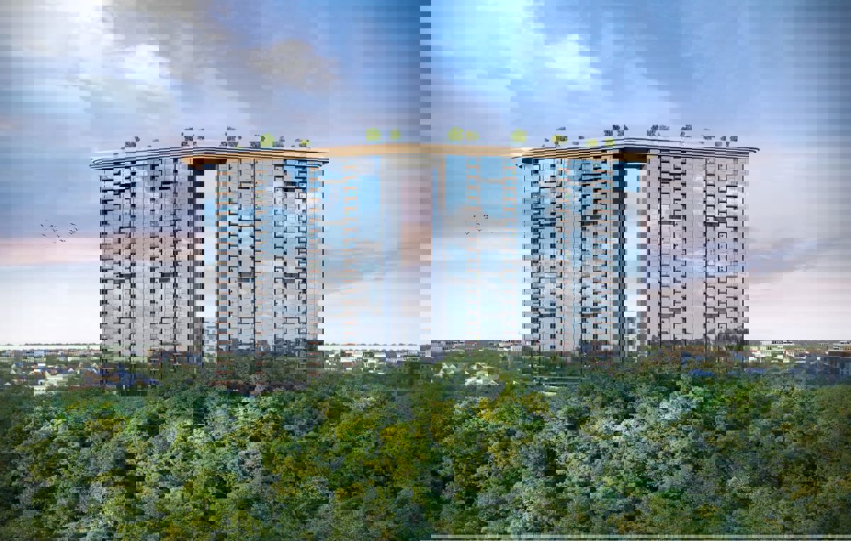 4 BHK + Pooja Room,Servant Room,Study Room 2100 Sq.Ft. Apartment in Tribeca Yoo One