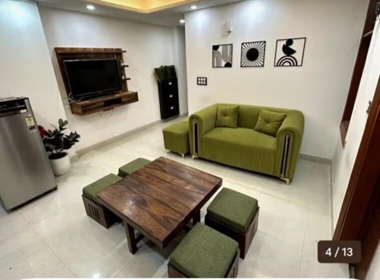 Living Room, saket 2 Bedroom 800 Sq.Ft. Builder Floor In Saket Delhi 10220757