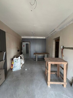 Living Room in 2 BHK Apartment at VS Royale 22, Vikhroli East – for Rent