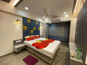 Bedroom in 2 BHK Apartment at Group Seven Rushi Heights, Goregaon East – for Rent