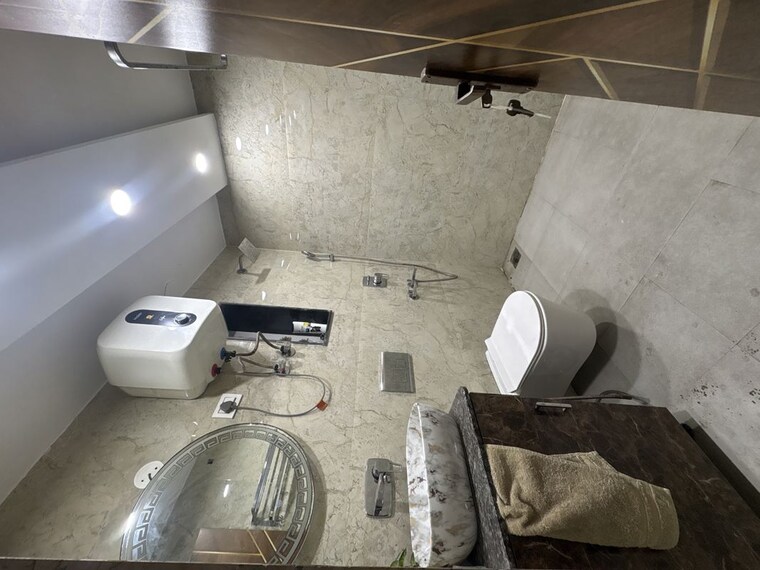 Bathroom, indraprastha 3 Bedroom 1500 Sq.Ft. Apartment In Indraprastha Delhi 10220749