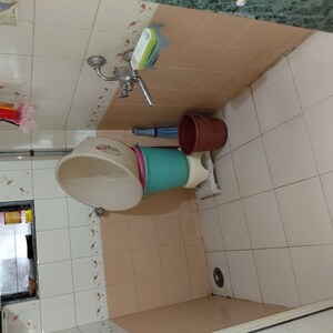 Bathroom in 1 BHK Apartment at Greenlawns Apartments, Goregaon East – for Sale