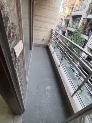 Balcony in 2 BHK Builder Floor at Malviya Nagar – for Rent