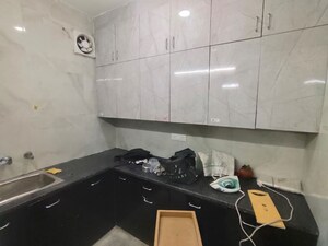 Kitchen in 2 BHK Builder Floor at Malviya Nagar – for Rent