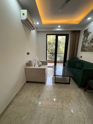 Living Room in 1 BHK Apartment at Saket – for Rent