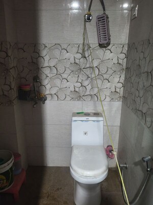 Bathroom in 2 BHK Apartment at Greater Kailash ii – for Rent