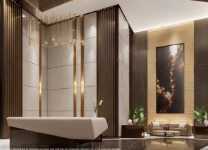 Living Room in 2 BHK Apartment at Samudra Setu Apartments, Breach Candy – for Sale