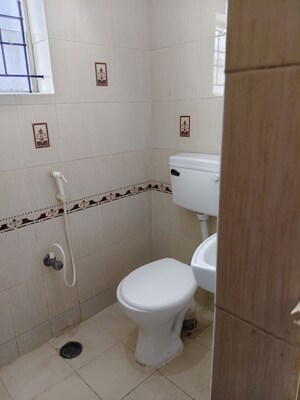 Bathroom in 3 BHK Builder Floor at Btm Layout – for Rent