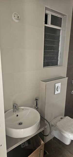 Bathroom in 3 BHK Apartment at Rosa Manhattan, Ghodbunder Road – for Rent