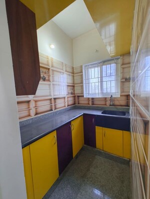 Kitchen in 2 BHK Builder Floor at Btm Layout – for Rent