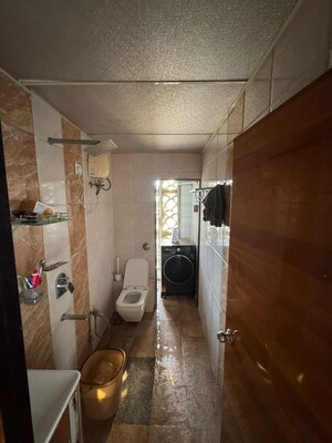 Bathroom in 3 BHK Apartment at Shree Ambika Heritage, Kharghar – for Rent