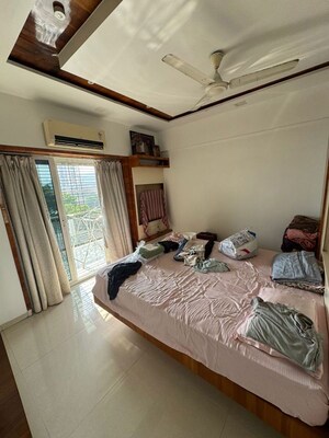 Bedroom in 3 BHK Apartment at Shree Ambika Heritage, Kharghar – for Rent
