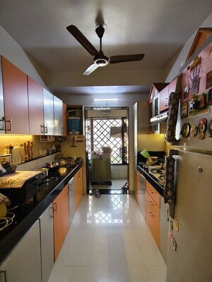 Kitchen in 2 BHK Apartment at Swapnalok Towers, Malad East – for Rent