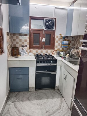Kitchen in 1 RK Apartment at Panchsheel Vihar – for Rent