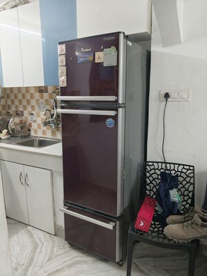 Kitchen in 1 RK Apartment at Panchsheel Vihar – for Rent