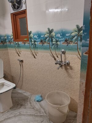 Bathroom in 1 RK Apartment at Panchsheel Vihar – for Rent