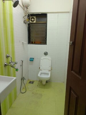 Bathroom in 2 BHK Apartment at Sanghvi Heights Phase 2, Wadala – for Rent