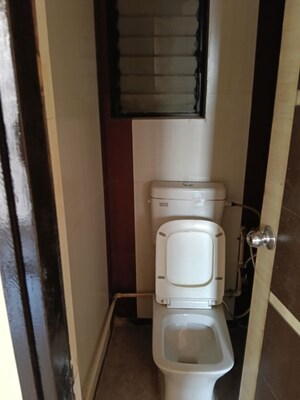 Bathroom in 1 BHK Apartment at Tharwanis Rosalie, Kalyan West – for Rent