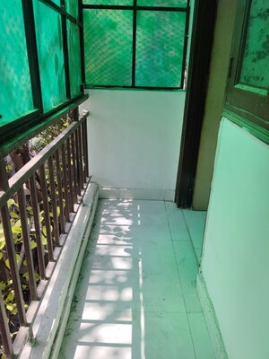 Balcony in 3 BHK Apartment at Panchsheel Vihar – for Rent