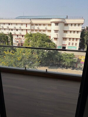 Balcony in 3 BHK Apartment at Okay Plus Anand, Ashok Nagar – for Rent