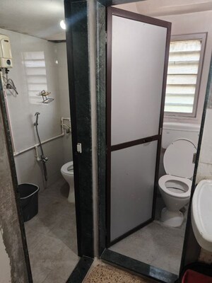 Bathroom in 2 BHK Apartment at Shree Chintamani CHS, Natu Paranjpe Colony – for Rent