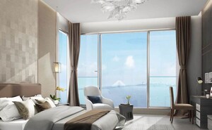 Bedroom in 4 BHK Apartment at Hubtown 25 South, Prabhadevi – for Rent