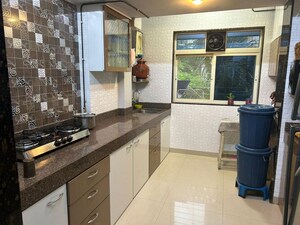 Kitchen in 1 RK Apartment at Shanti Gardens , Mira Road – for Sale