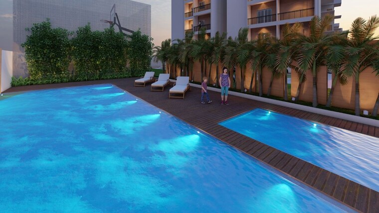 Swimming Pool, isr-udayam 2 Bedroom 961 Sq.Ft. Apartment In Budigere Bangalore 10211008