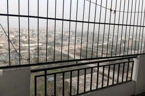 Balcony in 1 BHK Apartment at AVJ Heightss, Zeta I Greater Noida – for Rent