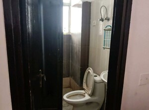 Bathroom in 1 BHK Apartment at AVJ Heightss, Zeta I Greater Noida – for Rent