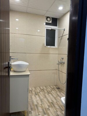 Bathroom in 3 BHK Apartment at AVJ Heightss, Zeta I Greater Noida – for Rent