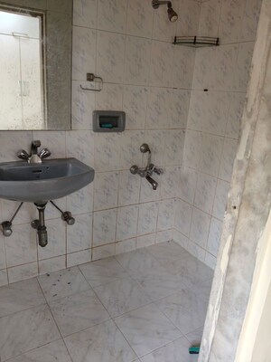 Bathroom in 3 BHK Apartment at Serenity CHS	, Jogeshwari West – for Rent
