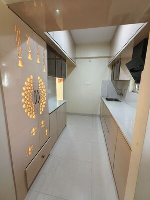 Building Lobby in 2 BHK Apartment at Vamsiram Jyothi Cosmos, Hi Tech City – for Rent