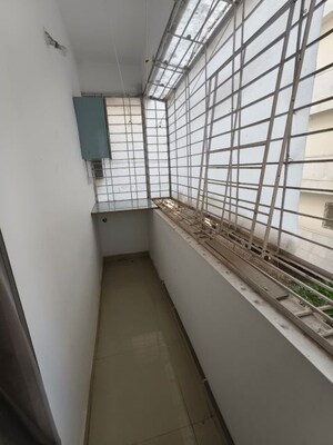 Balcony in 2 BHK Apartment at Vamsiram Jyothi Cosmos, Hi Tech City – for Rent