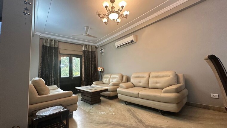 Living Room, ss-mayfield-gardens 3 Bedroom 2100 Sq.Ft. Villa In Sector 51 Gurgaon 10216685
