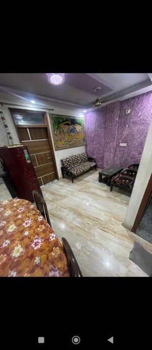 Living Room in 2 BHK Builder Floor at Vipin Garden – for Rent