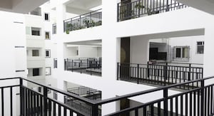 Building Lobby in 2 BHK Penthouse at Alto Chicalim – for Sale