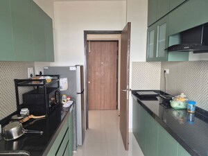 Kitchen in 2 BHK Apartment at Lodha Amara, Kolshet Road – for Rent