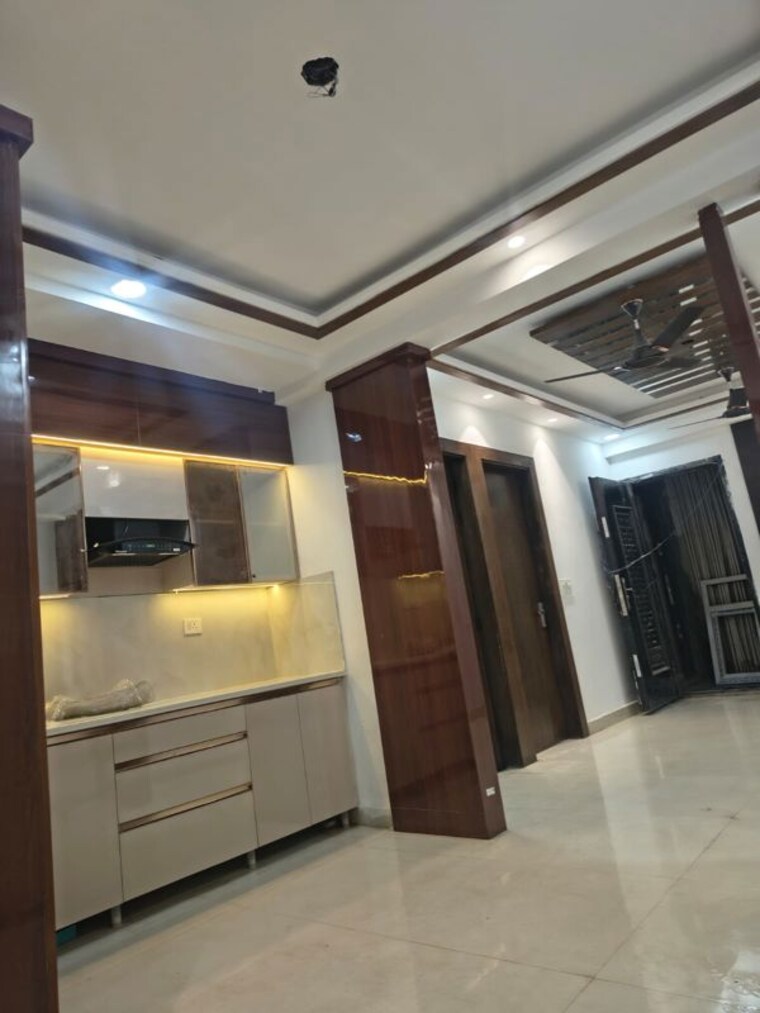 Kitchen, saj-ecostar 3 Bedroom 1400 Sq.Ft. Builder Floor In Sector 104 Noida 10221783