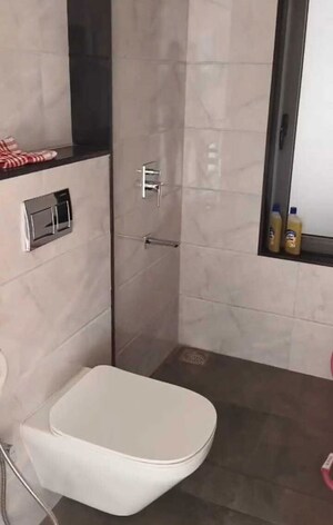 Bathroom in 2 BHK Apartment at Lodha Vista, Lower Parel – for Rent