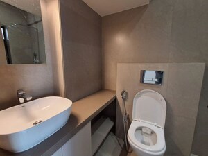 Bathroom in 2 BHK Apartment at Dem Phoenix, Malad East – for Rent
