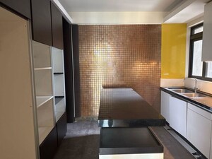 Kitchen in 3 BHK Apartment at Lodha Trump Tower, Worli – for Rent