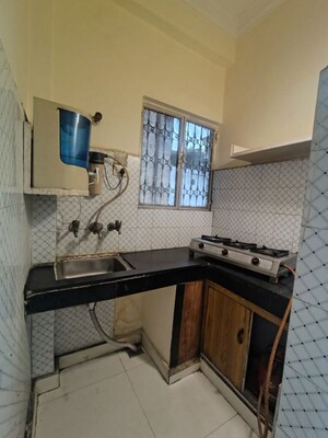 Kitchen in 2 BHK Builder Floor at Malviya Nagar – for Rent