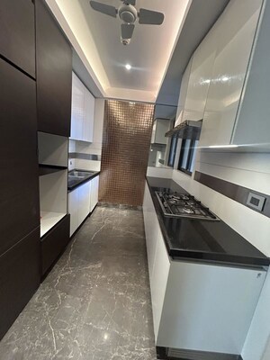 Kitchen in 4 BHK Apartment at Lodha Trump Tower, Worli – for Rent