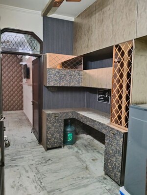 Kitchen in 1 BHK Builder Floor at Patel Nagar – for Rent
