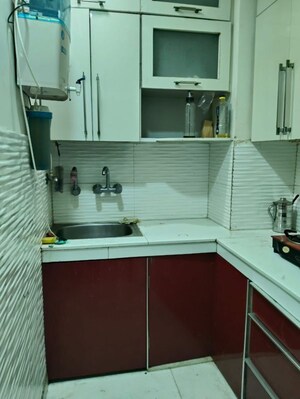 Kitchen in 1 BHK Builder Floor at Patel Nagar – for Rent