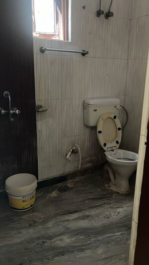 Bathroom in 1 BHK Builder Floor at Chattarpur – for Rent