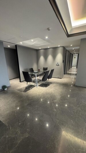 Living Room in 4 BHK Apartment at Lodha Trump Tower, Worli – for Rent