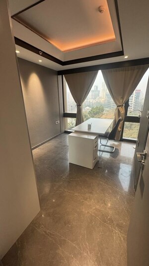 Living Room in 4 BHK Apartment at Lodha Trump Tower, Worli – for Rent